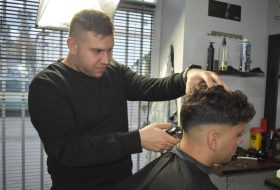 nuestro trabajo barberia acacio