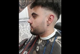 perfilado corte barba
