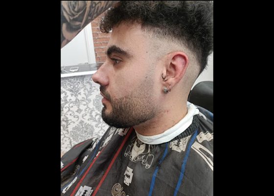 perfilado corte barba