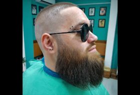 perfilado corte barba
