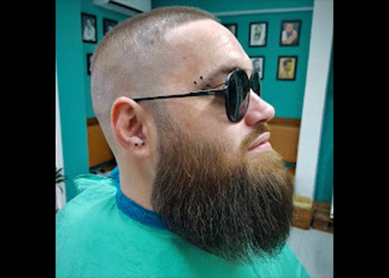 perfilado corte barba