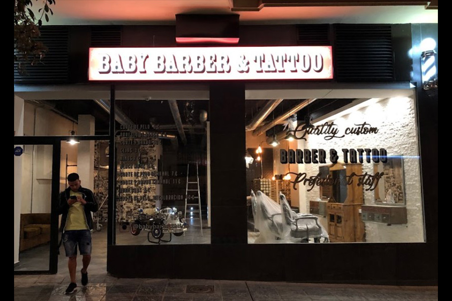 principal Baby Barber tattoo