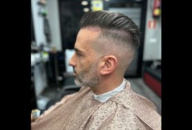 rapado corte cabello