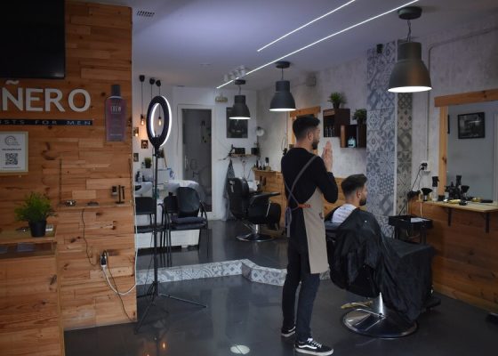 trabajo alex pinero peluqueria y barbería