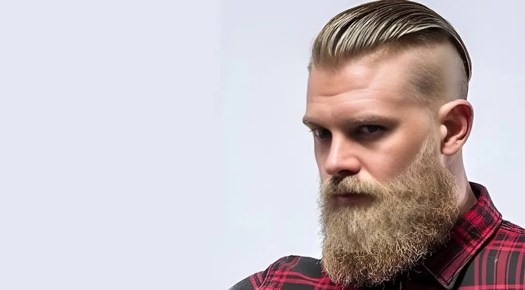 Peinado vikingo hombre pelo corto