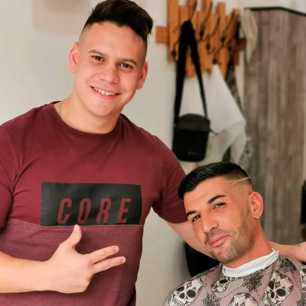 cliente Barberia The Barber Shop of Stars