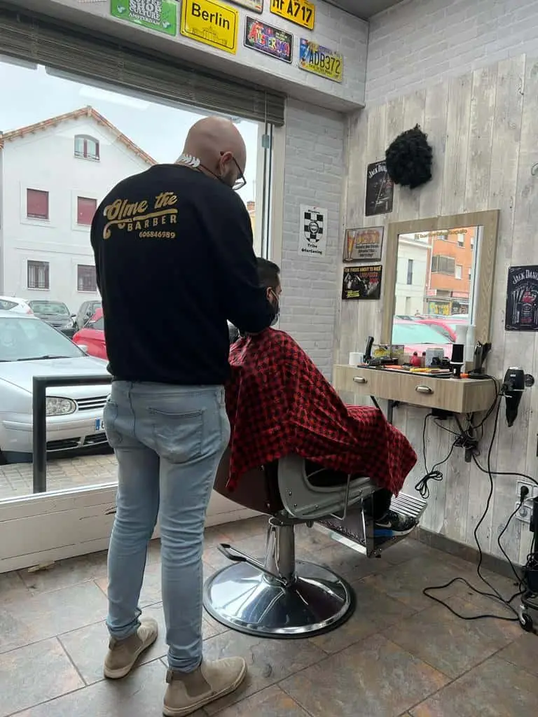 como trabajamos barberia Olme The Barber