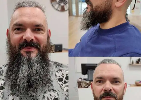 corte arreglo barba Skills barber by Raquel Alfaro