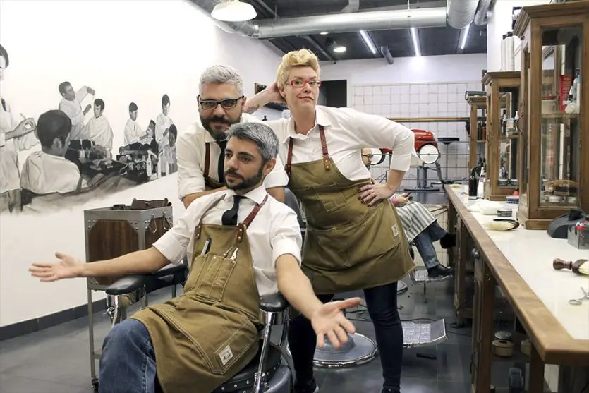 equipo barber peluqueros