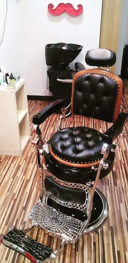 espacio de trabajo barberia Gelos Barber Shop