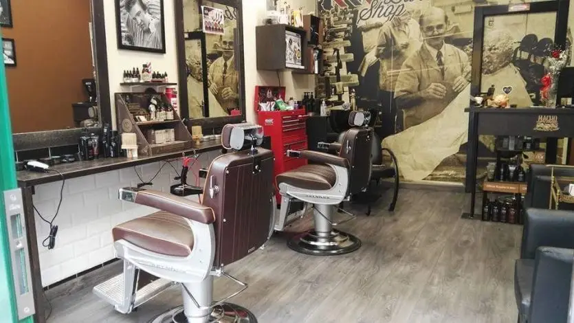 espacio de trabajo logo Noes Barber Shop