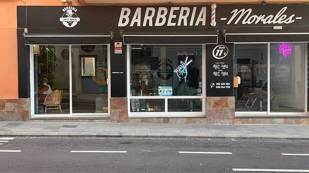 fachada Barberia Morales
