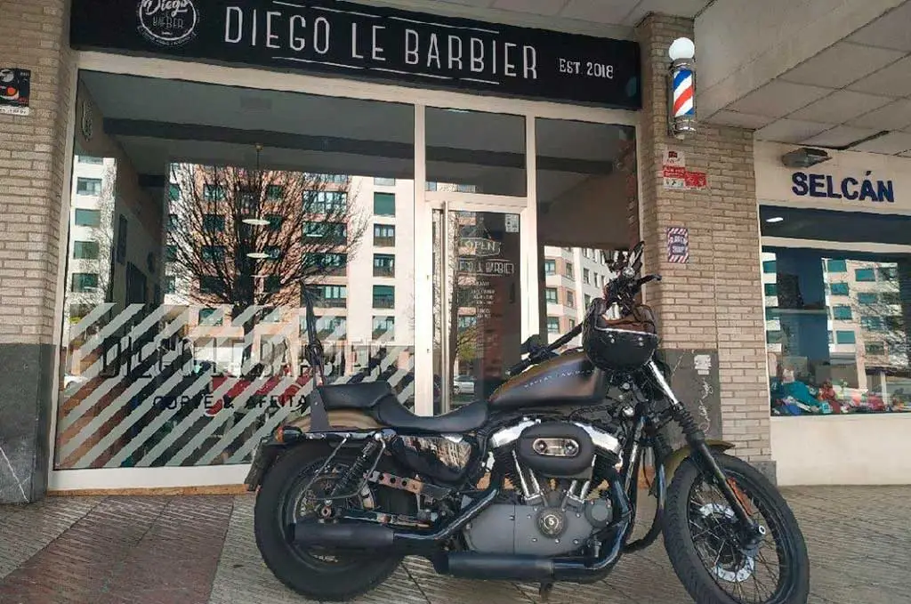 fachada barberia Diego Le barbier La Florida