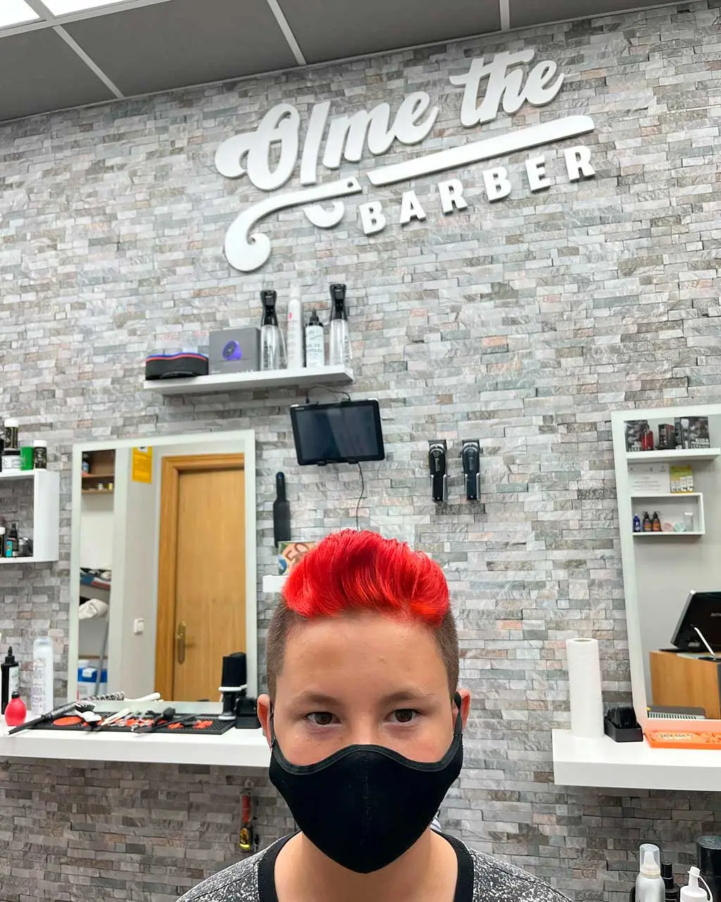 instalaciones barberia Olme The Barber