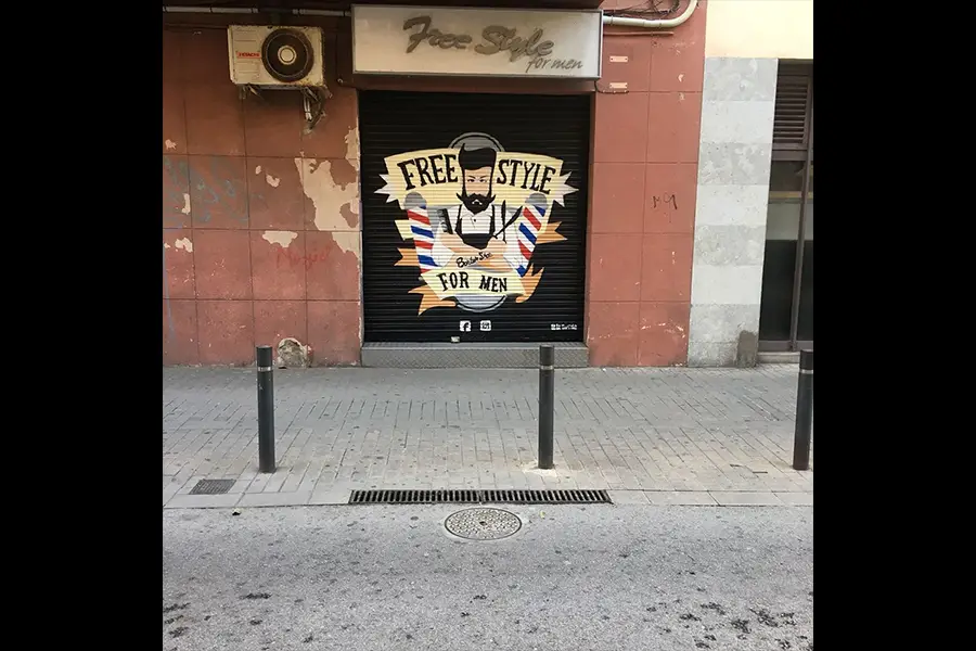 principal freestyle for men peluqueros