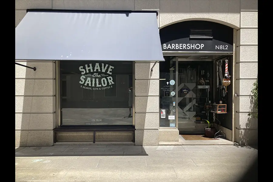 principal shave the sailor peluquerias