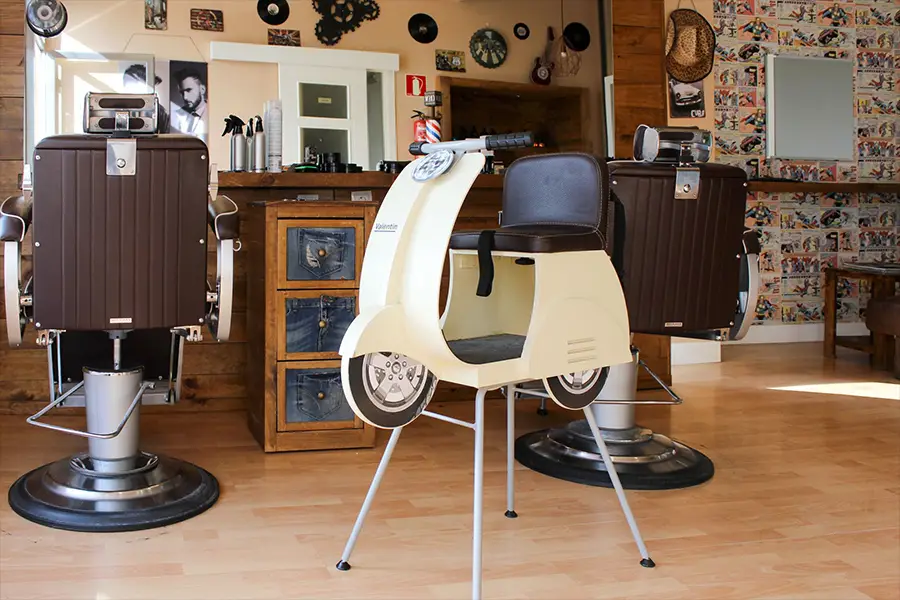 Silla niños fabrabarbershop