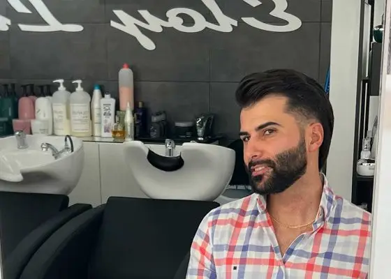 arreglo barba corte Eloy Lucas Peluqueros