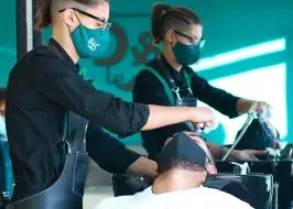 corte cabalero Barba y Cabello Av Ramon