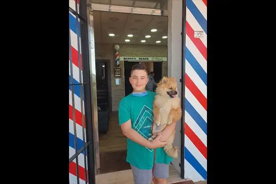 corte niño barrosa barber