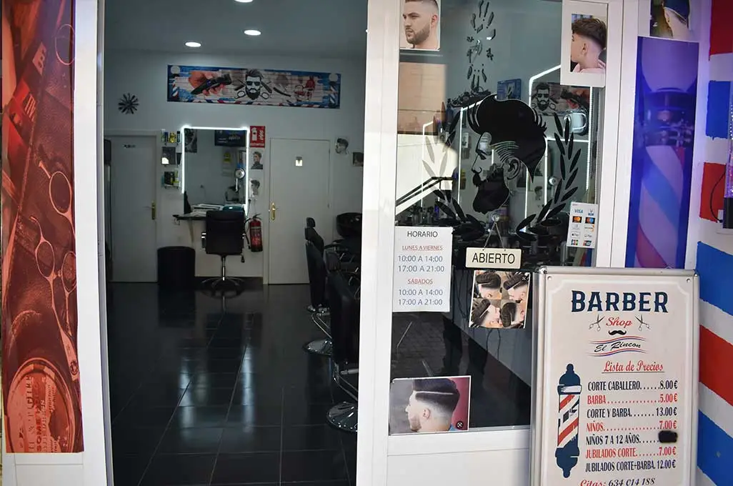 entrada Barberia El rincon