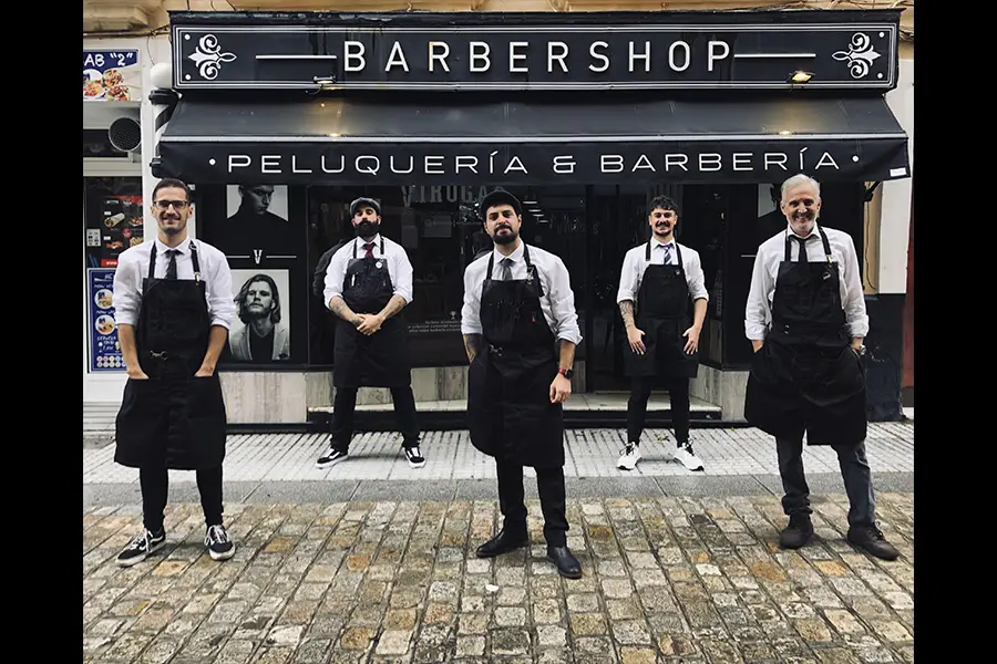 equipo barberia vigoras peluqueros