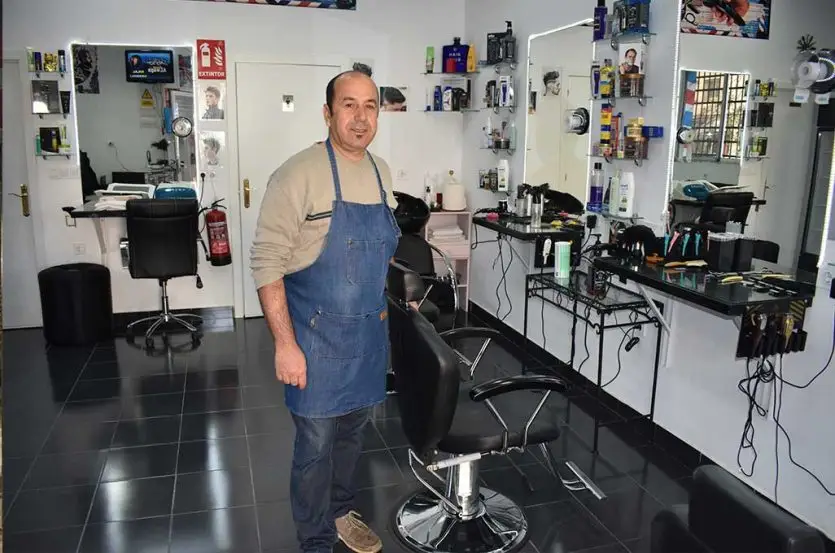 espacio de trabajo Barberia El rincon