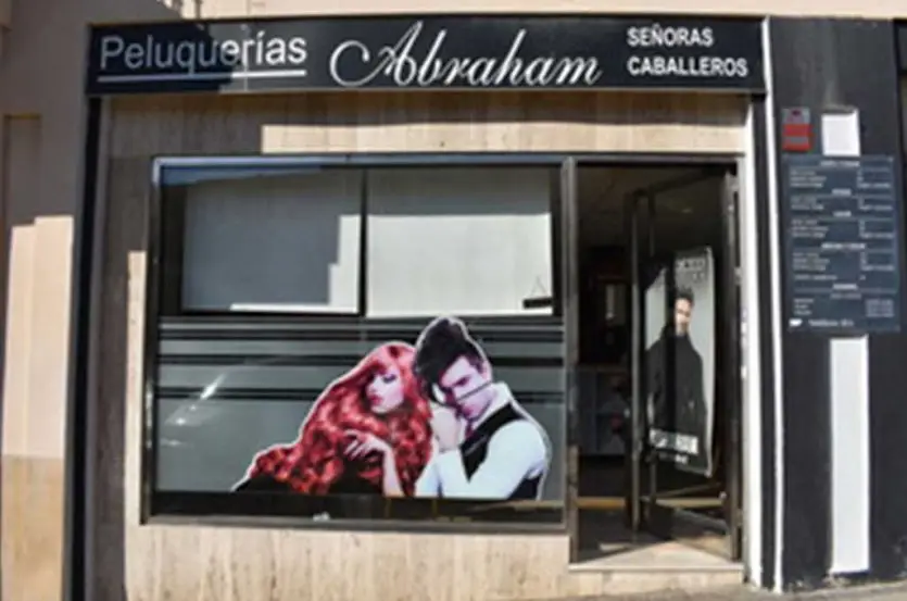 fachada peluquerias Abraham