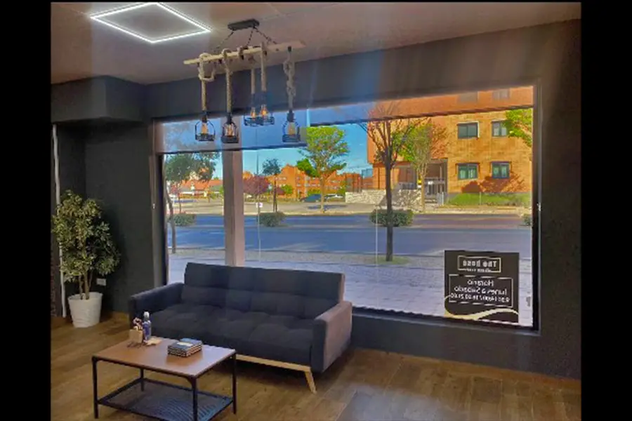 principal interior espacio The Boss Barber Shop