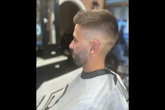 corte Barber Cao degradado