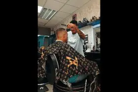 corte Golden fingers degradado