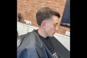 corte degradado Barber Cao