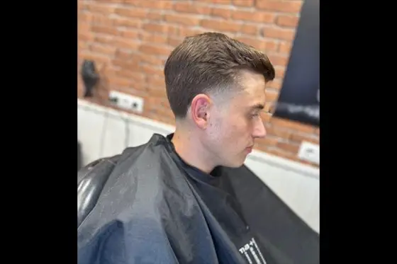 corte degradado Barber Cao