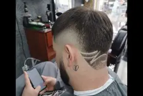 corte estilo GOLDEN BARBER SHOP