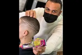 corte estilo caribean barber
