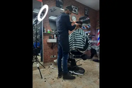 corte maquina Kandinsky Barbería