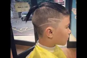 corte niño perruqueria elegance