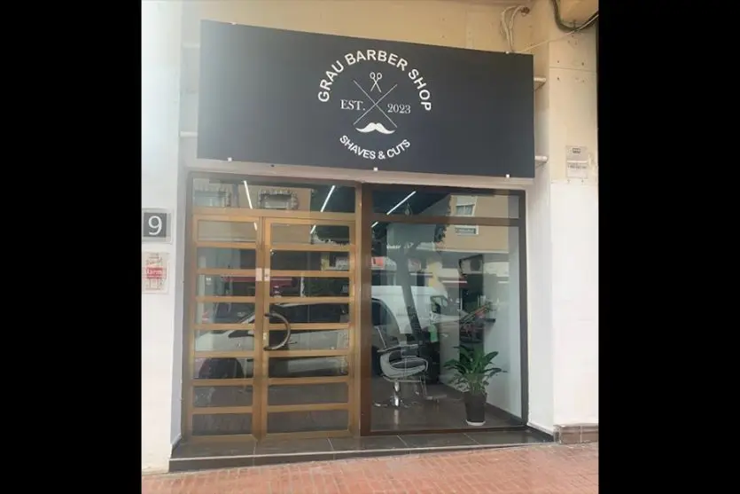 principal fachada grau barber shop