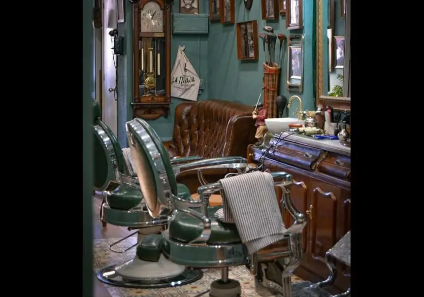 espacio de trabajo la navaja barber shop