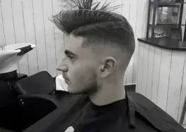 Corte y barba fuentes peluqueria de caballeros barbershop