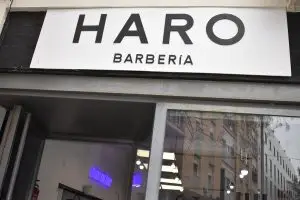Fachada Barberia Haro