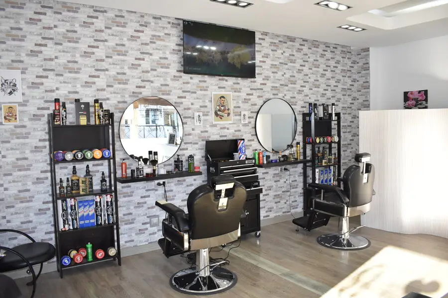 Interior barber shop urban vip