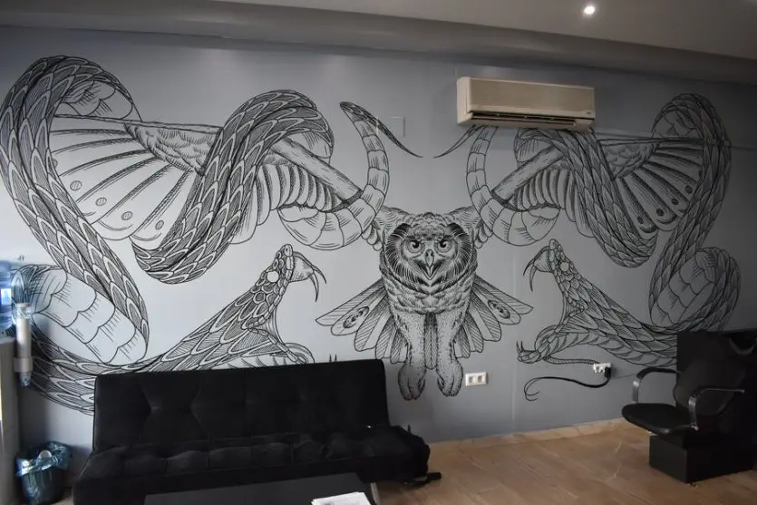 Pared sánchez barber shop