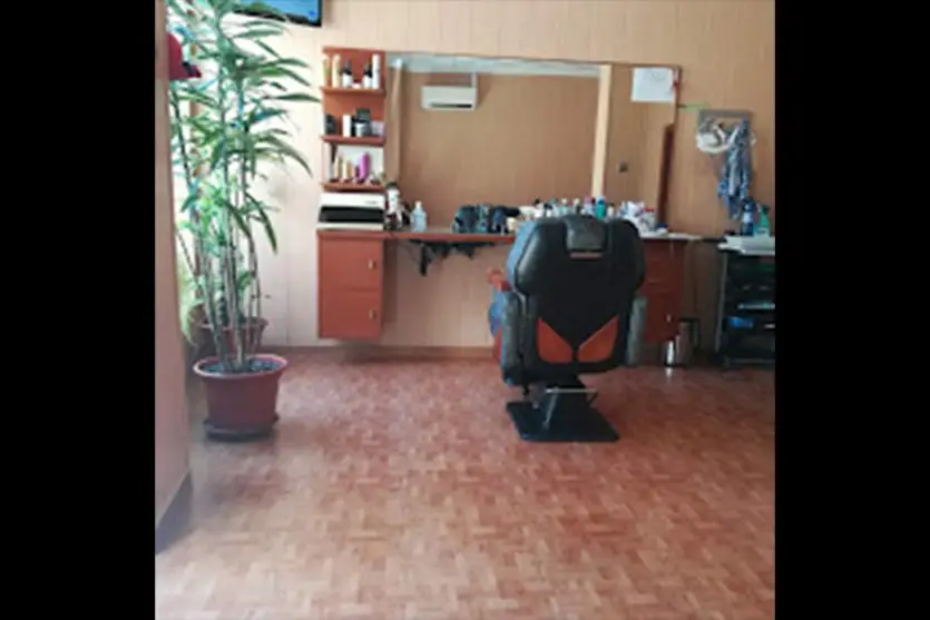 barberia interna silla corte