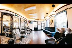 barberia interno espacio trabajo