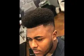 corte adulto afro jc barberia