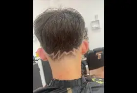 corte bajo rapado