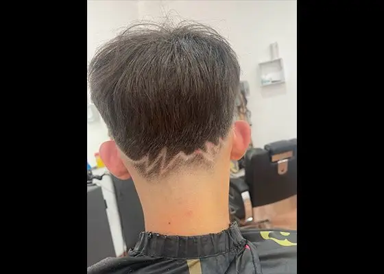 corte bajo rapado