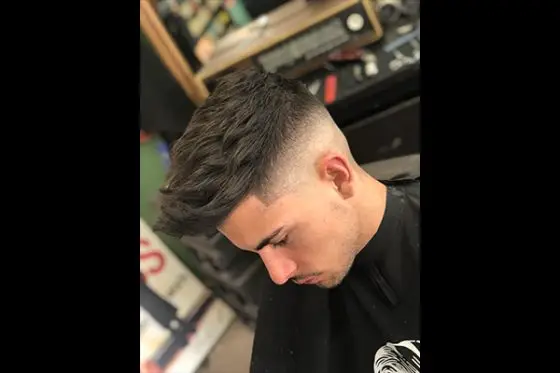 corte barber rockndroll peluqueros