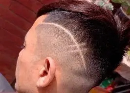 corte con diseño Chapman Barber Studio